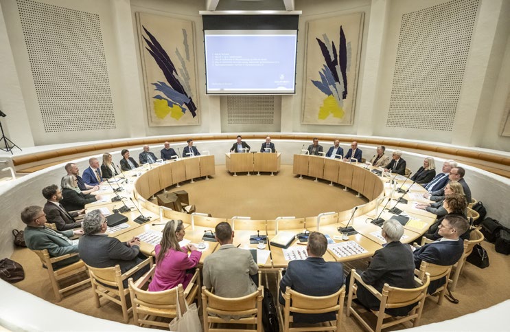 Møde i kommunalbestyrelsen i Holstebro Kommune i Vest-Jylland. Foto: Morten Stricker/Ritzau Scanpix.